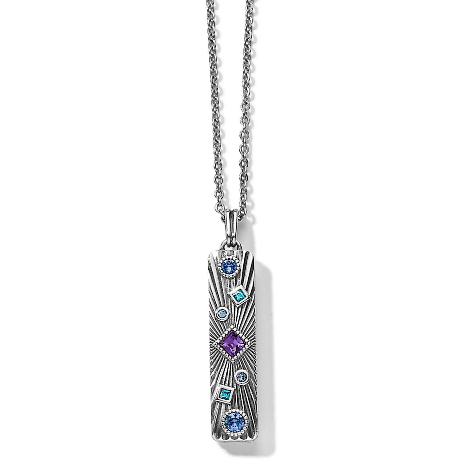 Halo Rays Bar Necklace