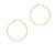 14K Yellow Gold 2mm Hoop Earrings