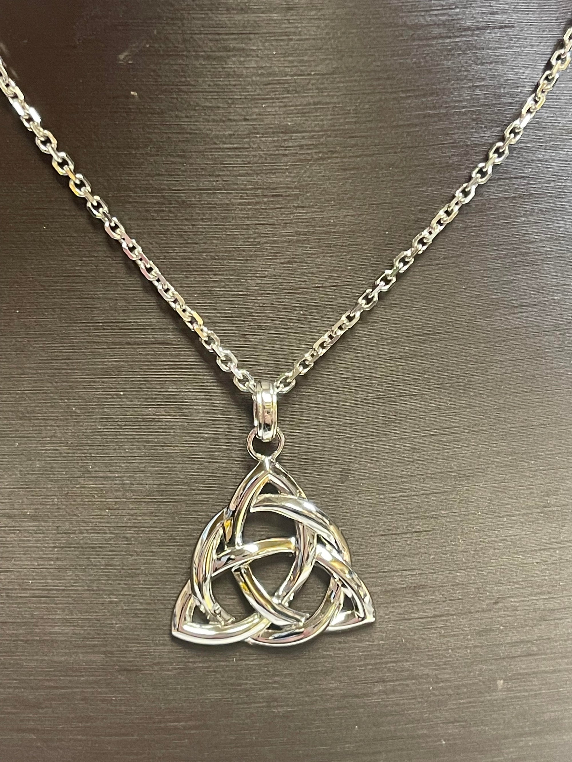 Sterling Silver Celtic Knot Pendant by Gabriel and Co.